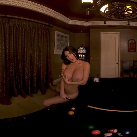 Big boobs on the pool table VR Porn Video