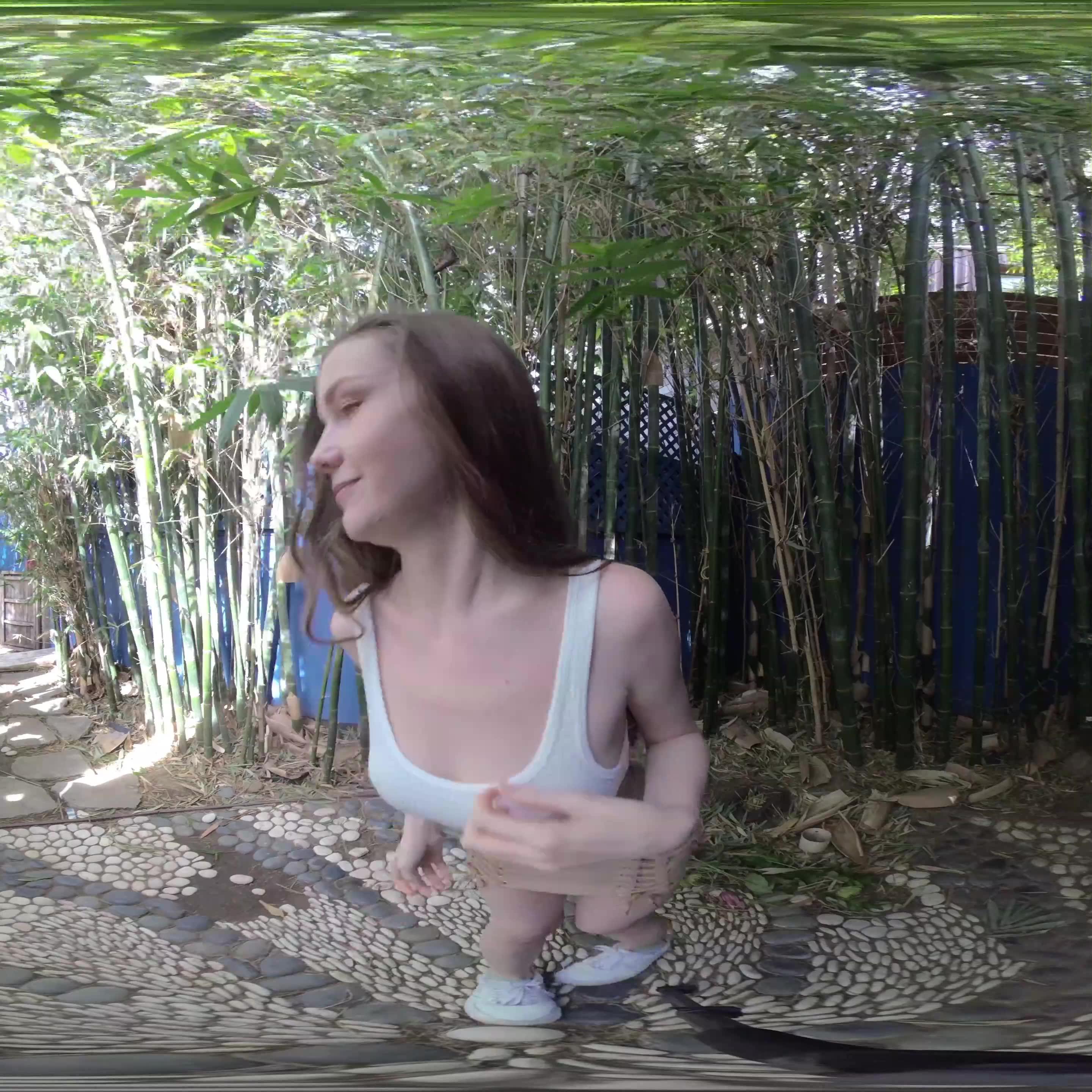 Let's play in the forest VR Porn Video